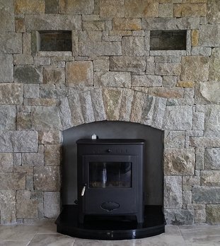 Bespoke Stone Fireplace